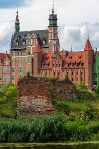 City view of gdansk, poland,