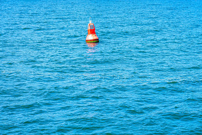 Lighthouse on sea