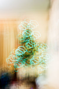 Abstract light painting at home