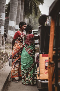 Women labours are done with work.