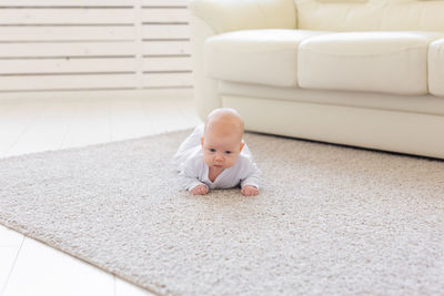 Close-up of toy on floor