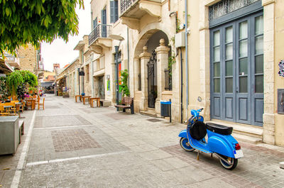 Street of limassol cyprus 