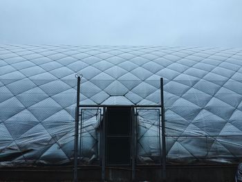 Exterior of built structure against clear sky