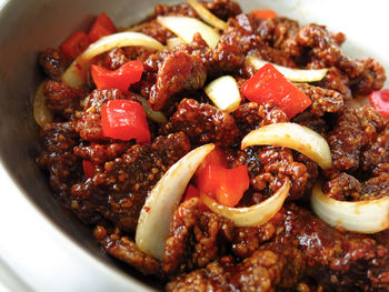 Close-up of food in container