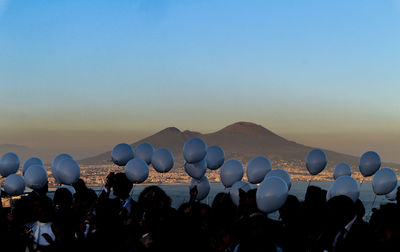 Balloons sea, naples 2019