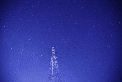 Low angle view of starry sky