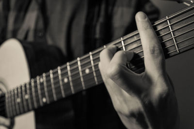 Man playing guitar