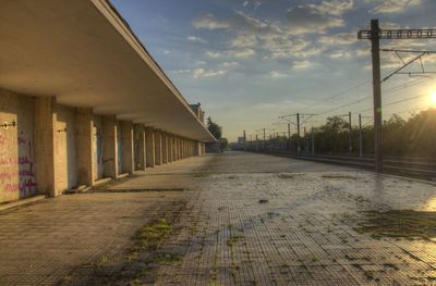 Walkway leading towards building