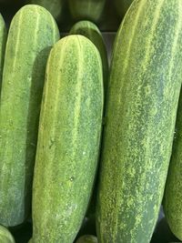 Close-up of green for sale at market stall