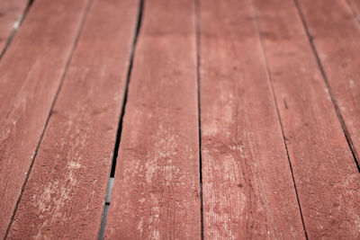 Full frame shot of wooden floor
