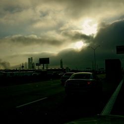 View of cloudy sky