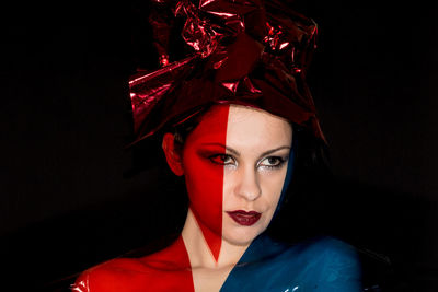 Portrait of a young woman