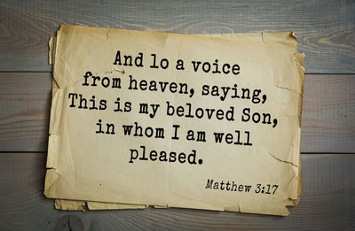 Close-up of text on paper