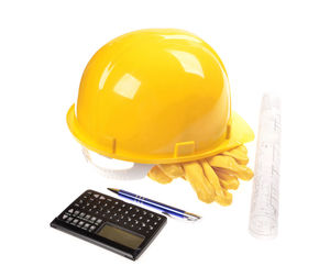 Close-up of yellow hat against white background