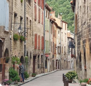 Street amidst buildings