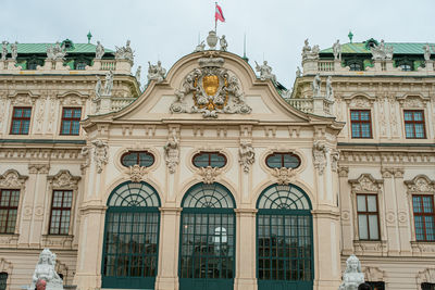 Vienna, austria, september 27 2022 the belvedere is a historic building complex in vienna. 