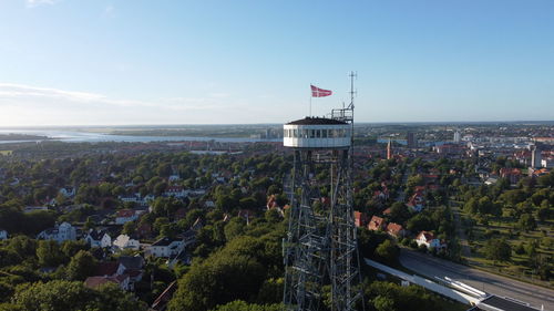 Aalborg tower in denmark