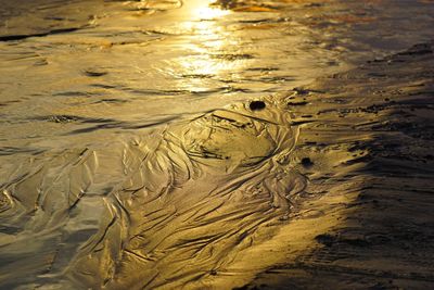 Full frame shot of rippled water