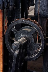 Close-up of rusty metal