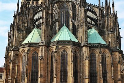 Low angle view of cathedral against sky