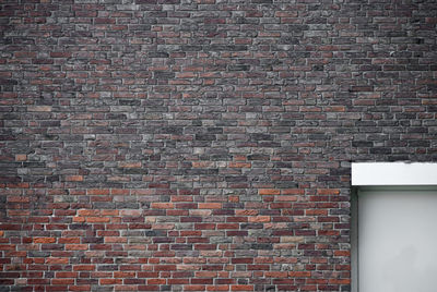 Brick wall with brick wall