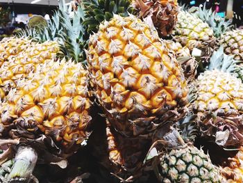 Close-up of fruits for sale in market
