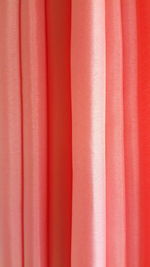 Full frame shot of pink curtain