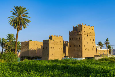 Saudi arabia, najran province, najran, traditional arabic mud houses