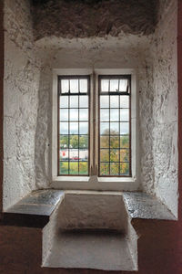 Interior of abandoned house