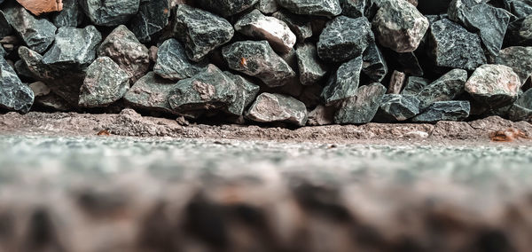 Close-up of stones