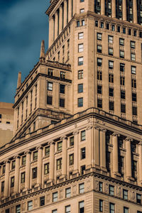 Low angle view of building against sky