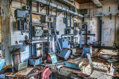 Interior of old building