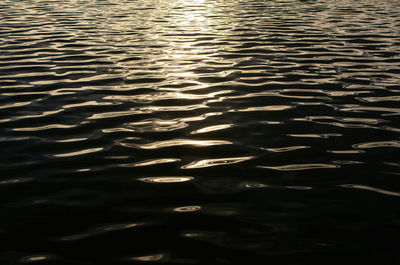 Full frame shot of rippled water