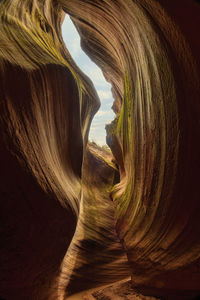 The texture of rocks in yucha canyon, shanxi, china.