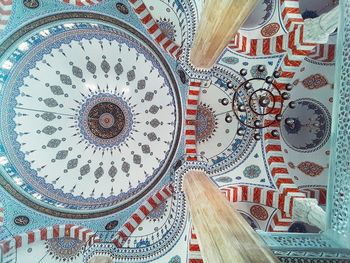 Low angle view of dome ceiling