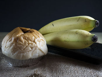 High angle view of fruit on table