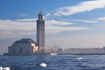 The hassan ii mosque in casablanca, morocco is the largest mosque in africa.