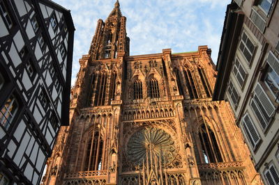 Low angle view of cathedral against sky