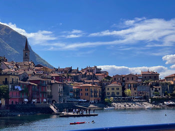 Arriving in varenna from lake como. it had been raining for about 3 days until the 4th.