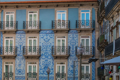 Low angle view of residential building