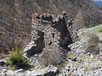 Ruins in the mountain, queyras