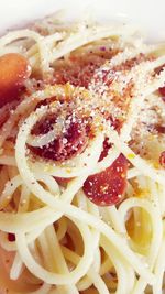 Close-up of served food