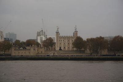 View of city at waterfront