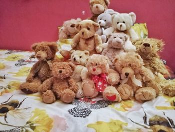 Close-up of stuffed toy