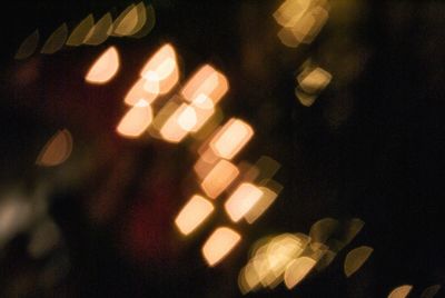 Close-up of illuminated candles