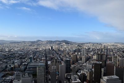 Aerial view of cityscape