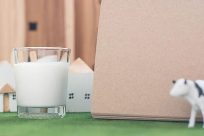 Close-up of drink on table