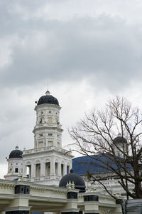 Low angle view of church against sky