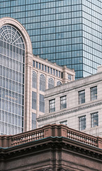 Low angle view of modern building