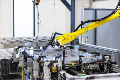 Robot or robotic industrial welding arm